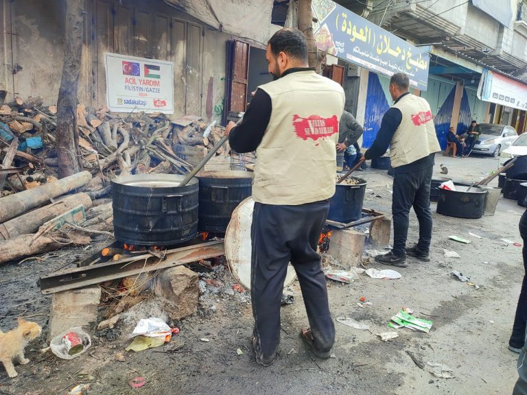 Gazze yemek yardımı